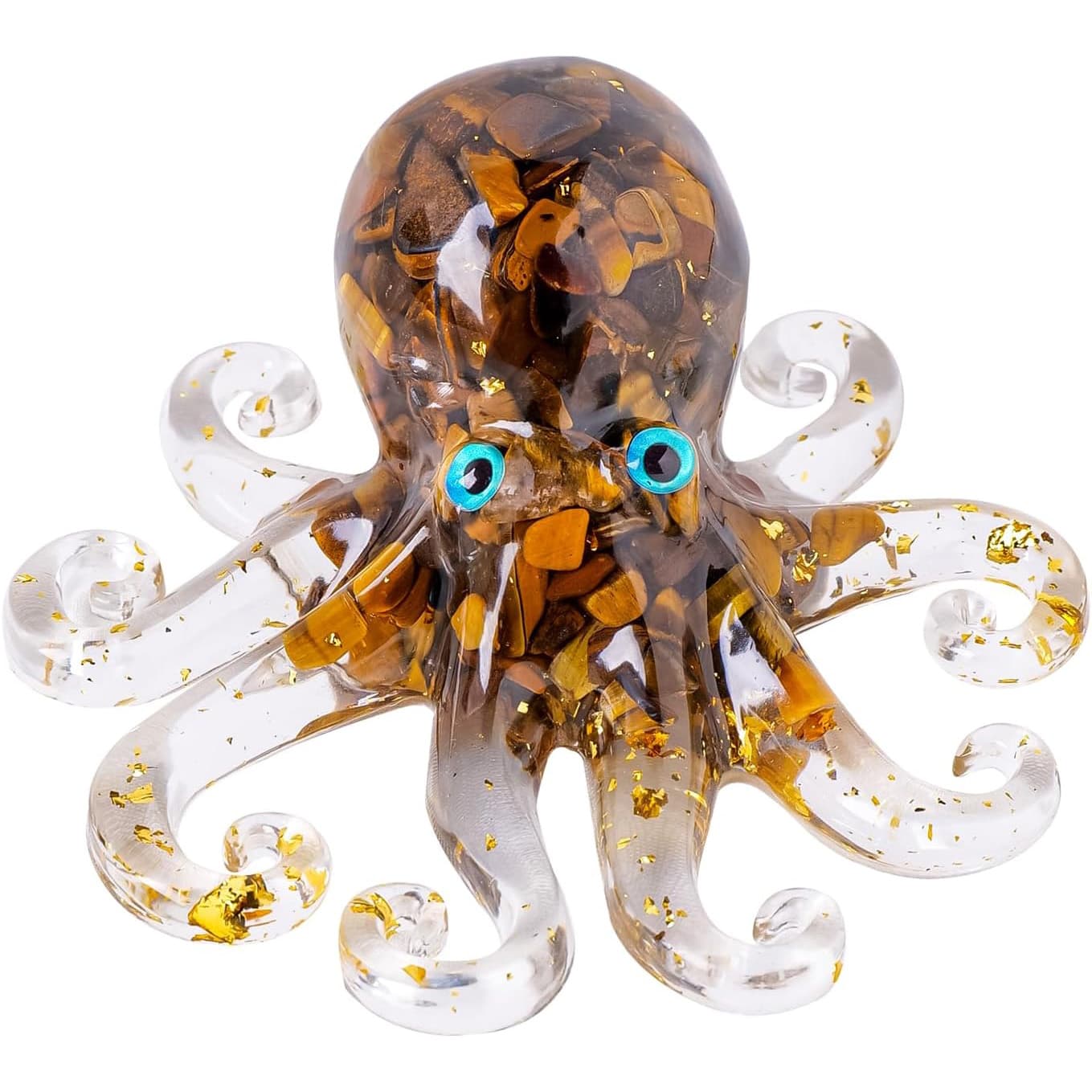 Crystal Octopus Figurine