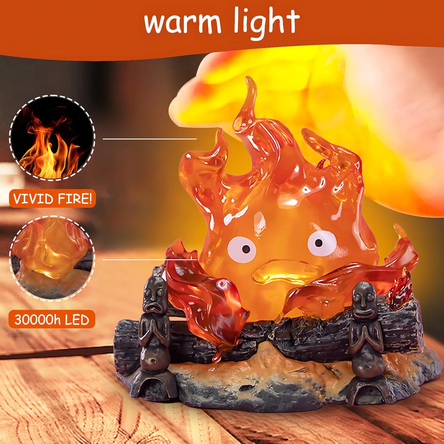 🔥The Flame Of The Heart-Calcifer Night Light