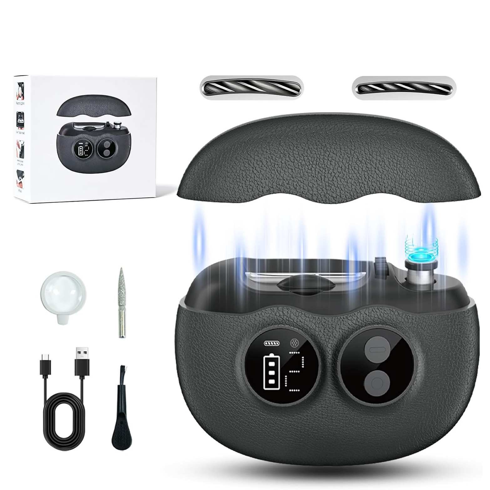 Senior Electric Nail Clipper with Adjustable Blade & Magnifier
