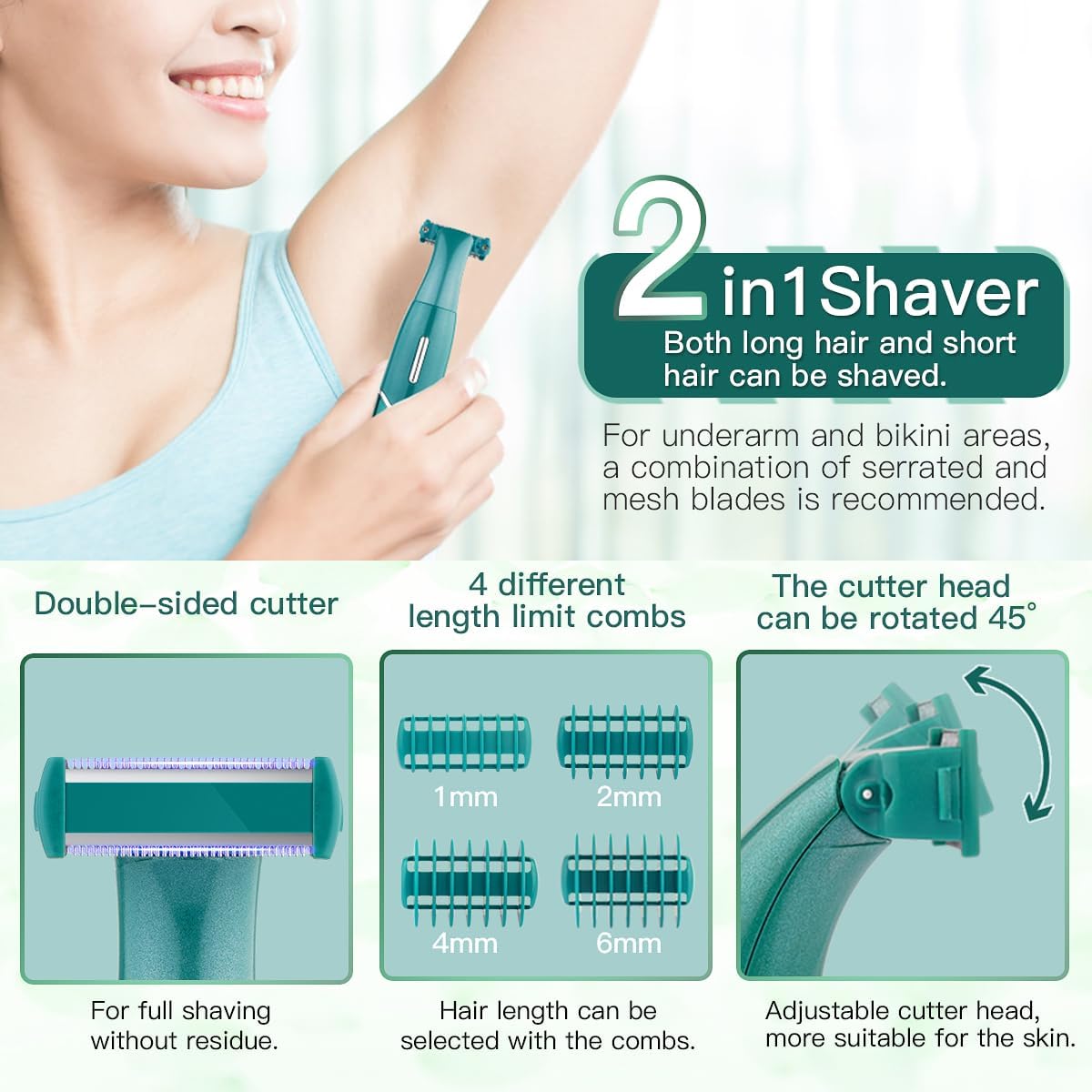 ✨Multi-functional 6-in-1 Shaving Kit