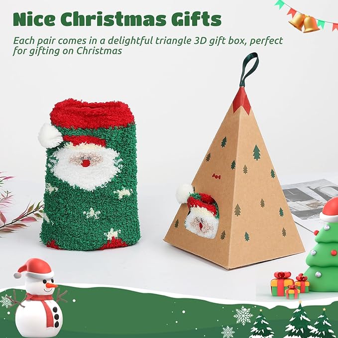 Christmas Hanging Stocking Gift Box Ornaments