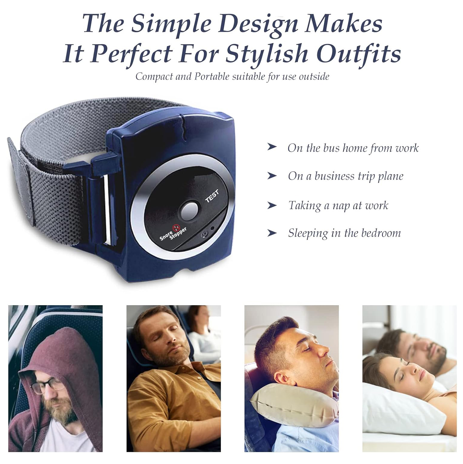 Stop Snoring Wristband Anti-snoring watch