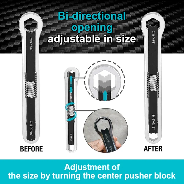 Advanced Dual-Use Multi-Functional Plum Wrench