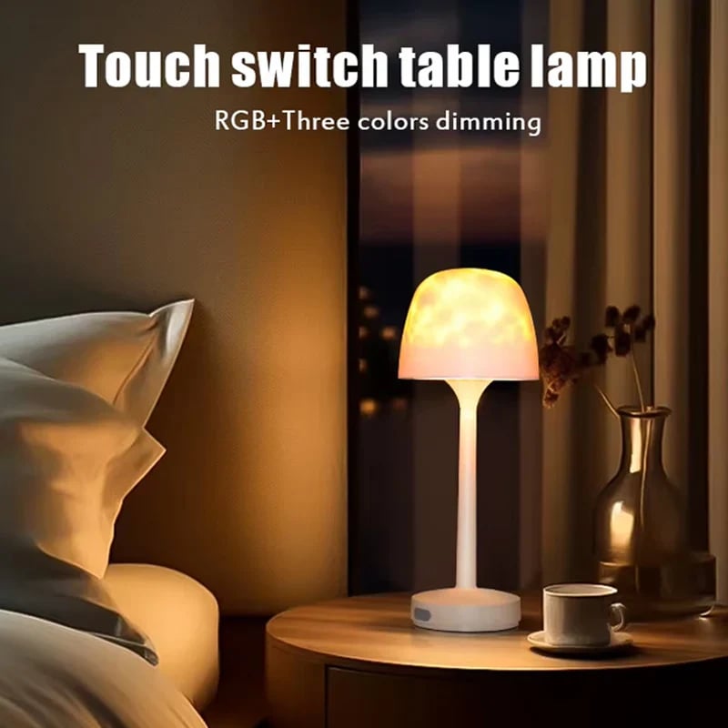 ✨💡water pattern remote control lamp