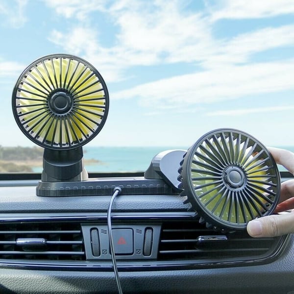 Car Essentials✨Double Cooling Car Fan