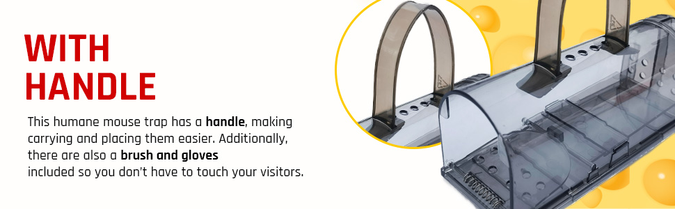 human mouse trap handle