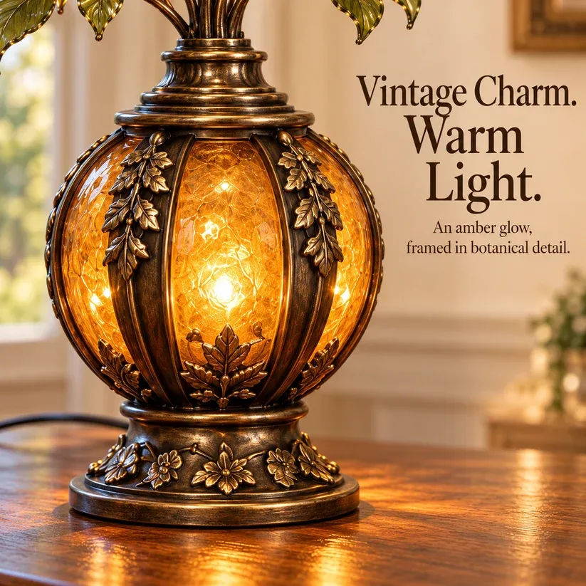Vintage rose cardinal lamp gift Vintage rose cardinal lamp gift