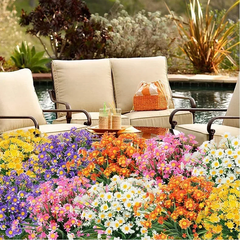 Artificial Daisies Flowers for Outdoors💐