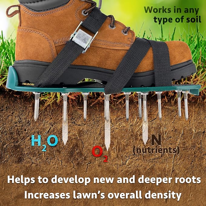 【Last Day Sale 49% Off】- Lawn Aerator Shoes