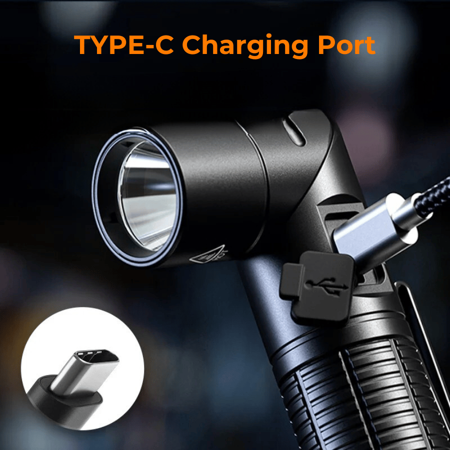 Swivel 500 Lumens Rechargeable Flashlight