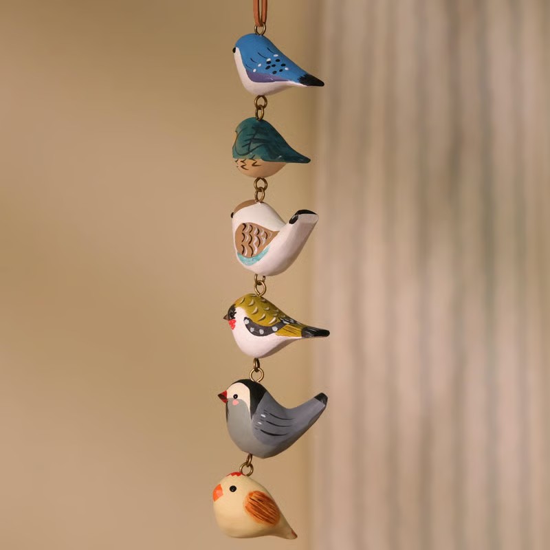 🐦Handmade Wooden Bird Ornament