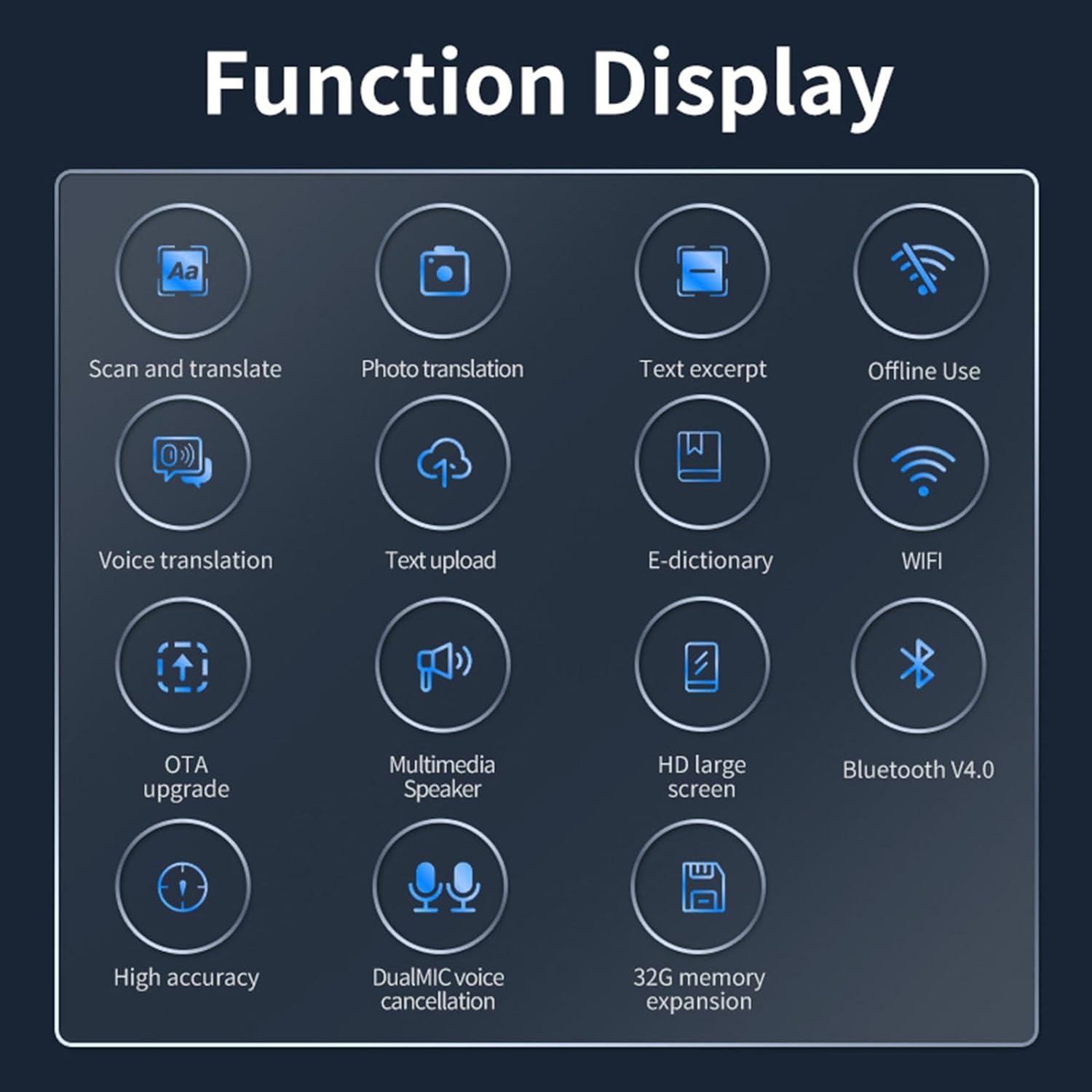 116 Language Translation Scanning Reading Pen