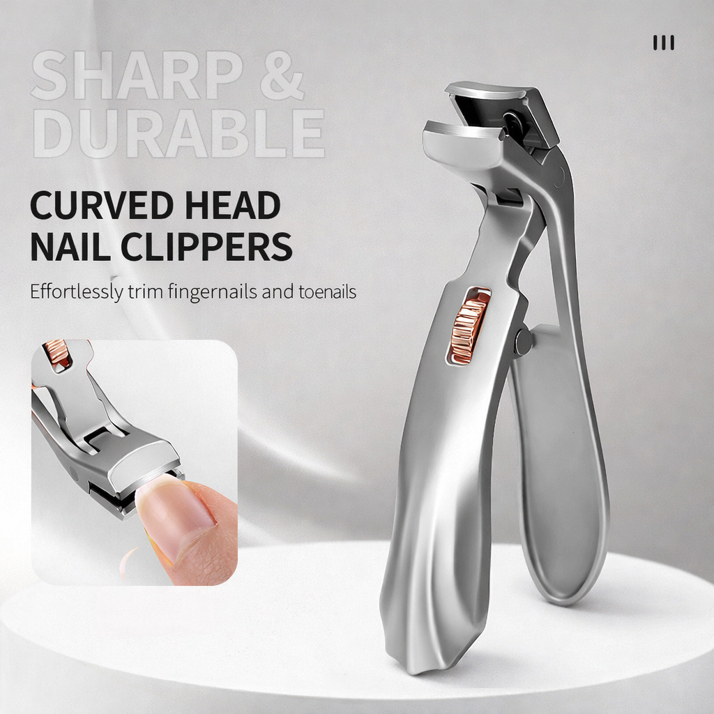 Heavy-Duty Safety Nail Clipper – Easy Trimming for Seniors