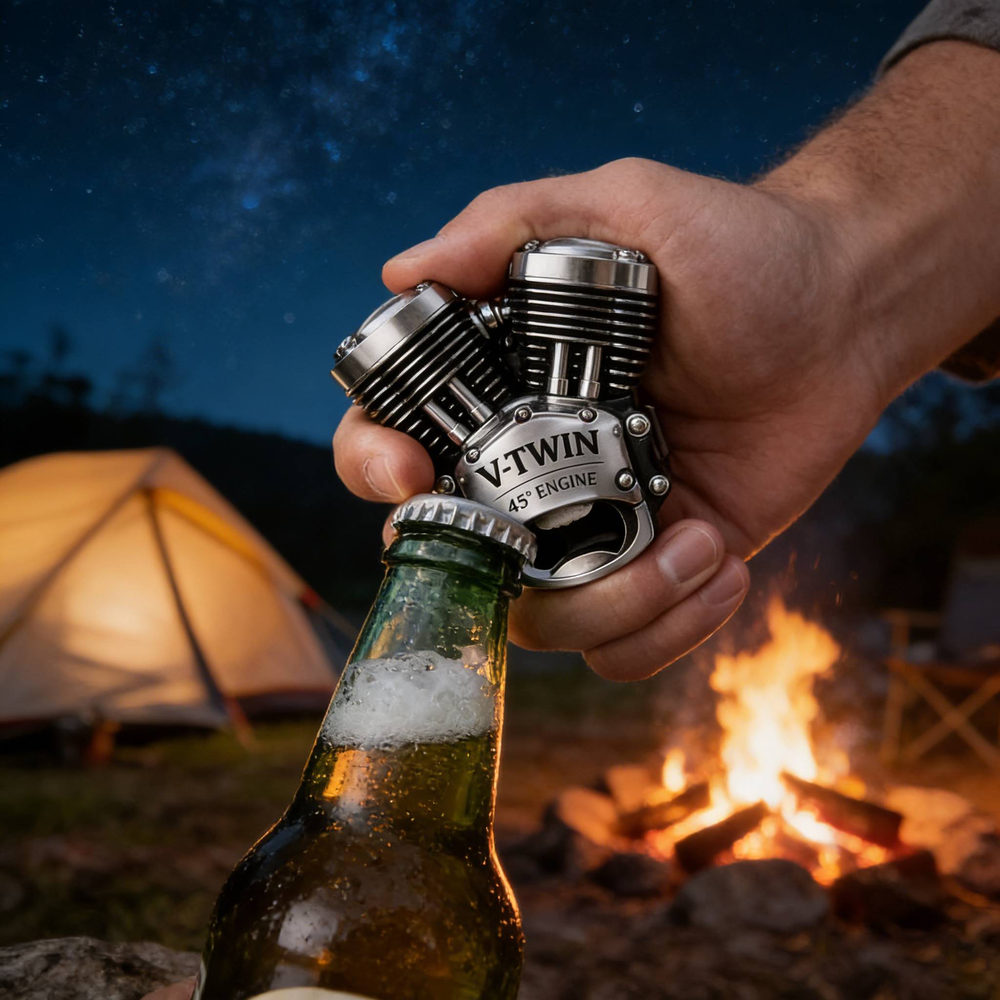 🔥Hot Sale 49% OFF🏍️Harley V-Twin Engine Bottle Opener