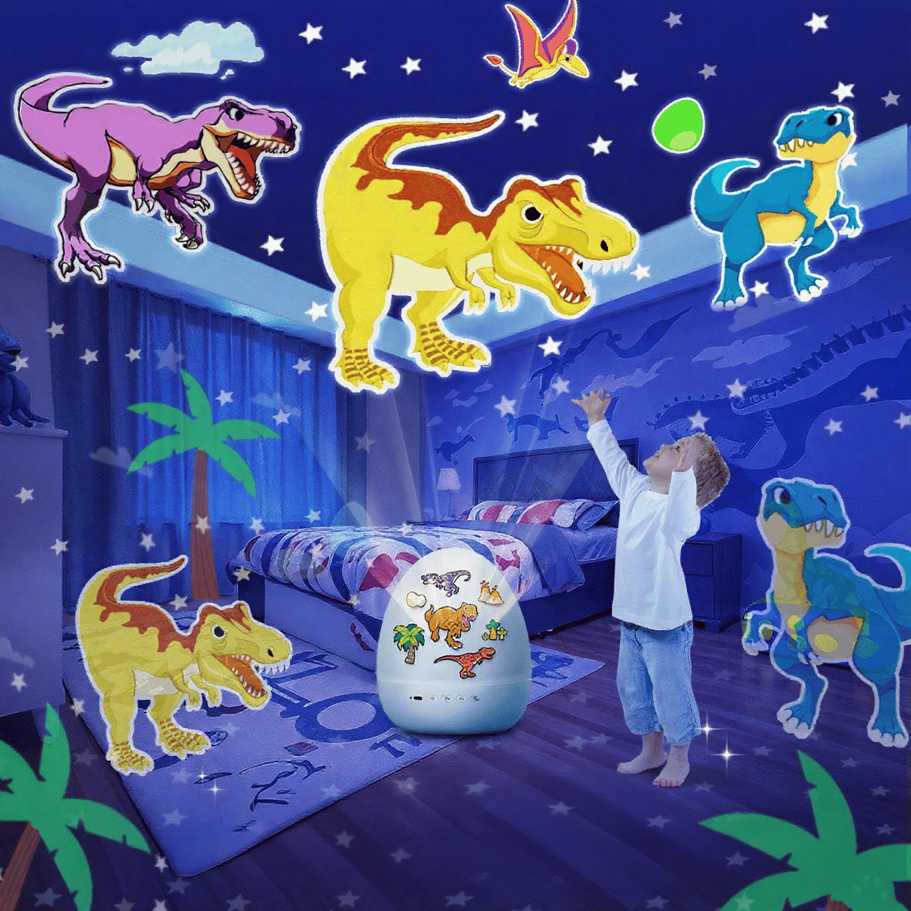 🎥Star Projector with 360 Rotating