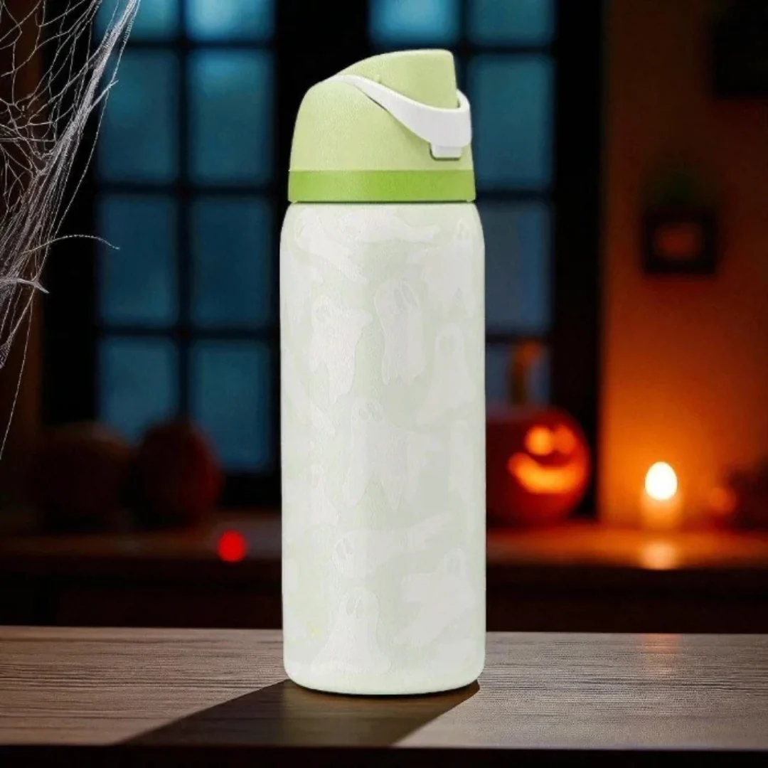 🎃Halloween Limited Edition Release 32oz Free Sip Bottle - Glow In The Dark
