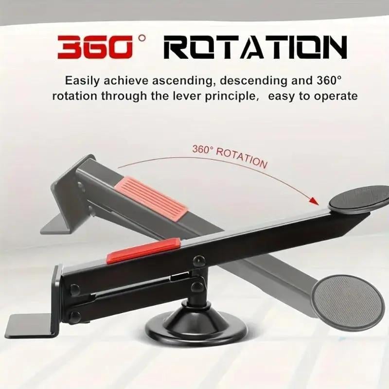 Heavy-duty Door Lifter, 360° Rotation Lever Door Panel Elevator Tool, Easy-to-operate Installation Aid