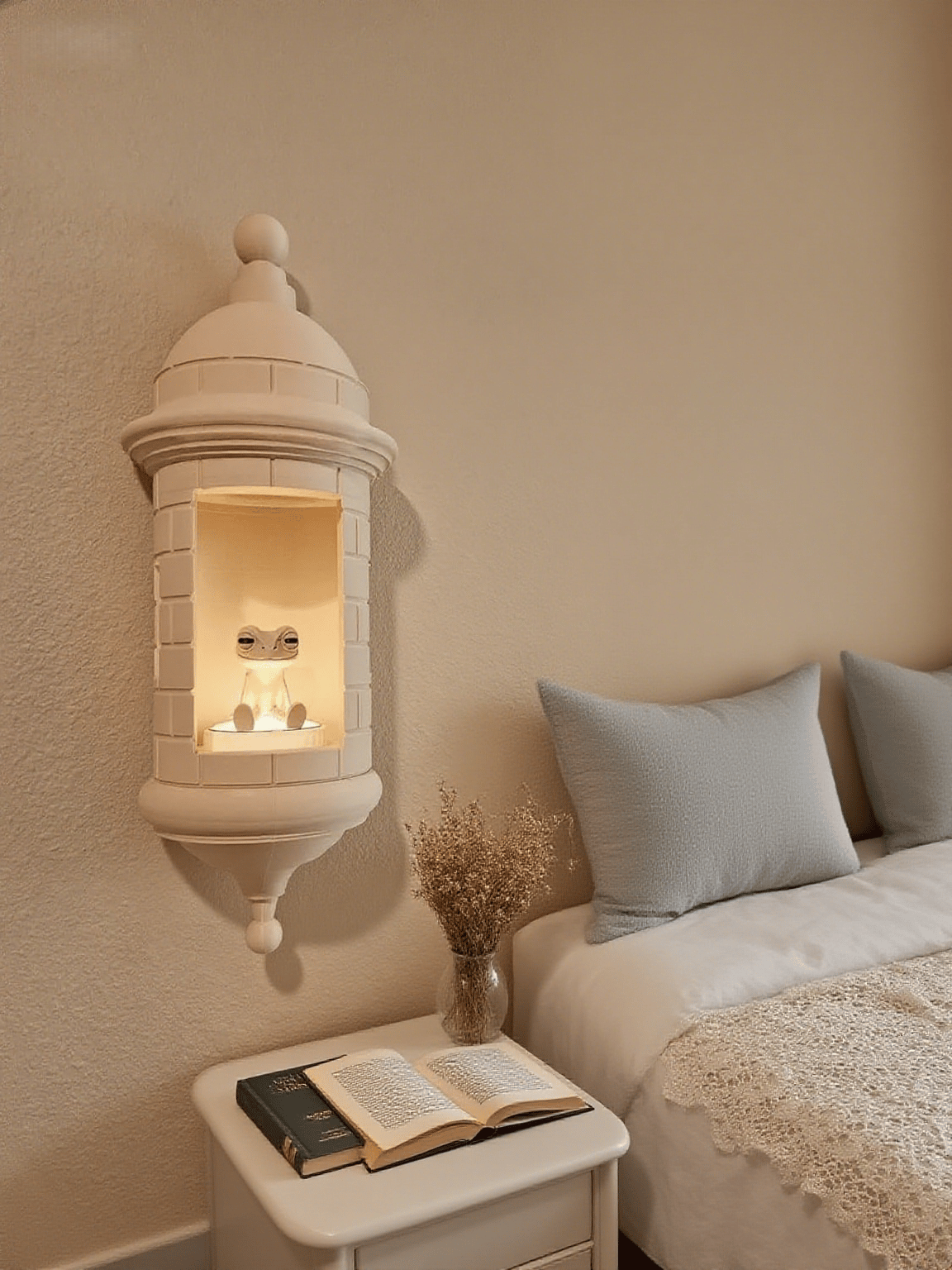 Puerto Rican Garita Wall Coqui Lamp