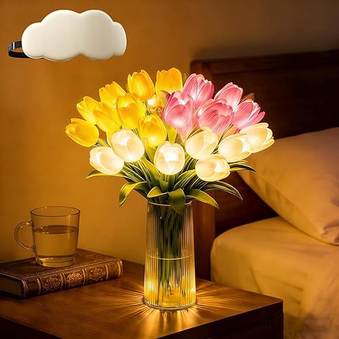 Radiant Romantic Tulip Light