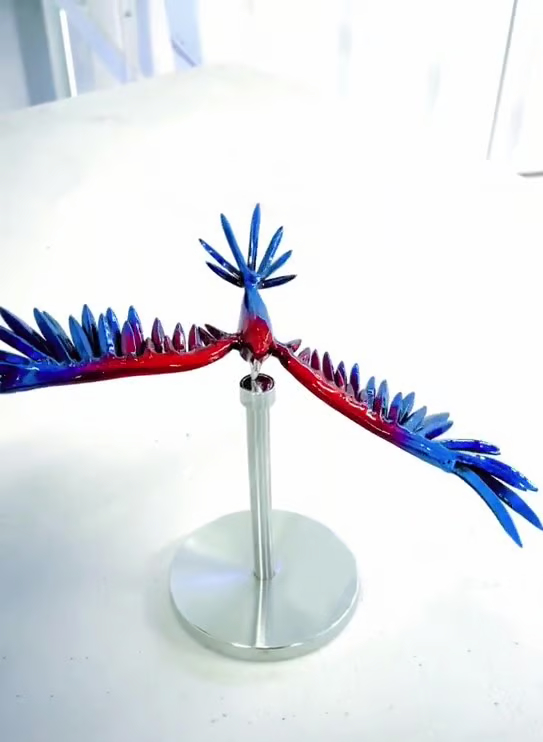 🔥Last Day 49% OFF🔴🔵⚪Patriotic American Eagle Balancing Sculpture