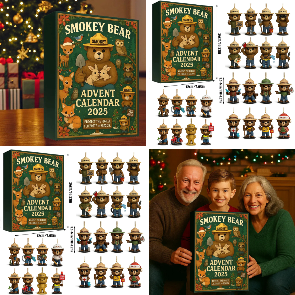 Smokey Bear Advent Calendar 2025 (1)