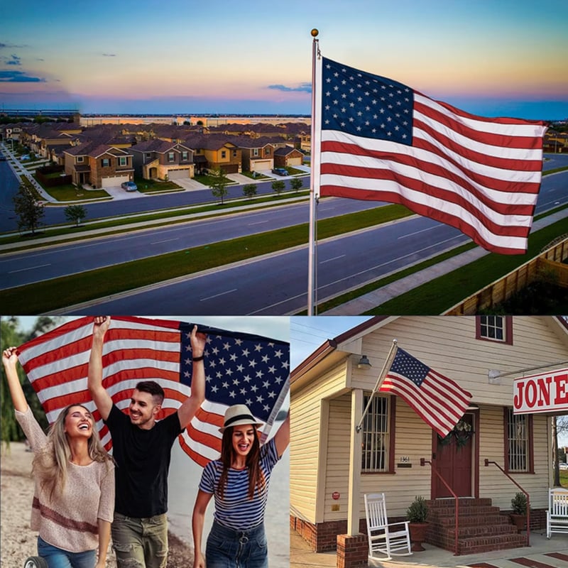 ✨Best Embroidered Stars American Flags