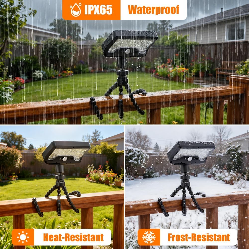 Outdoor Solar Motion-Activated Light