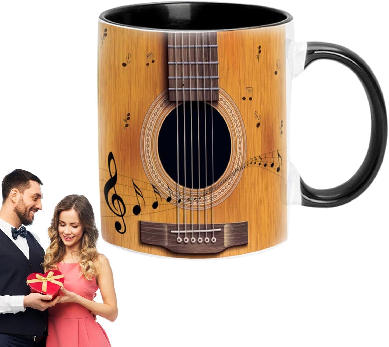 🎸Unique Guitar Ceramic Coffee Mug