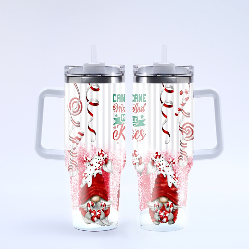 40oz Christmas Tumbler Coffee Cup