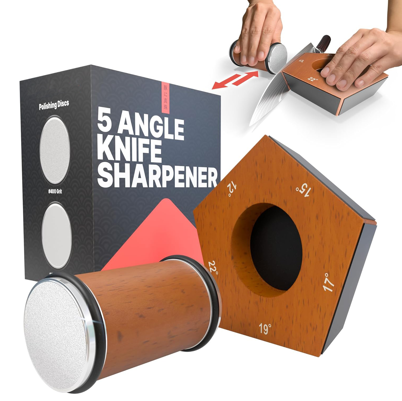 Diamond Rolling Sharpener for All Knives