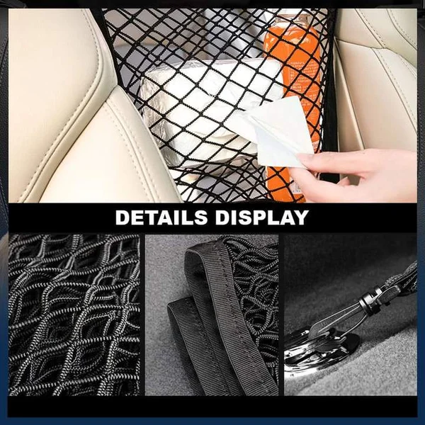 (🎁2024 Hot Sale🎁-49% OFF) Universal Elastic Mesh Net Trunk Bag (Three layer)