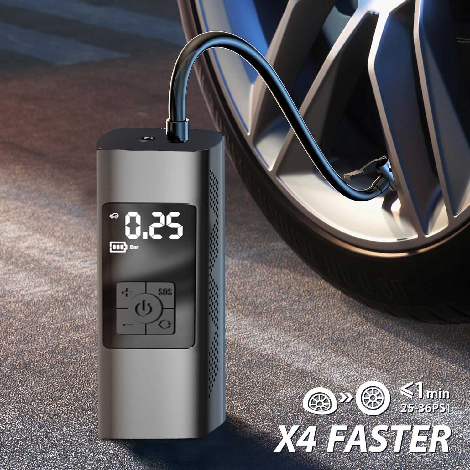 Tire Inflator Portable Air Compressor