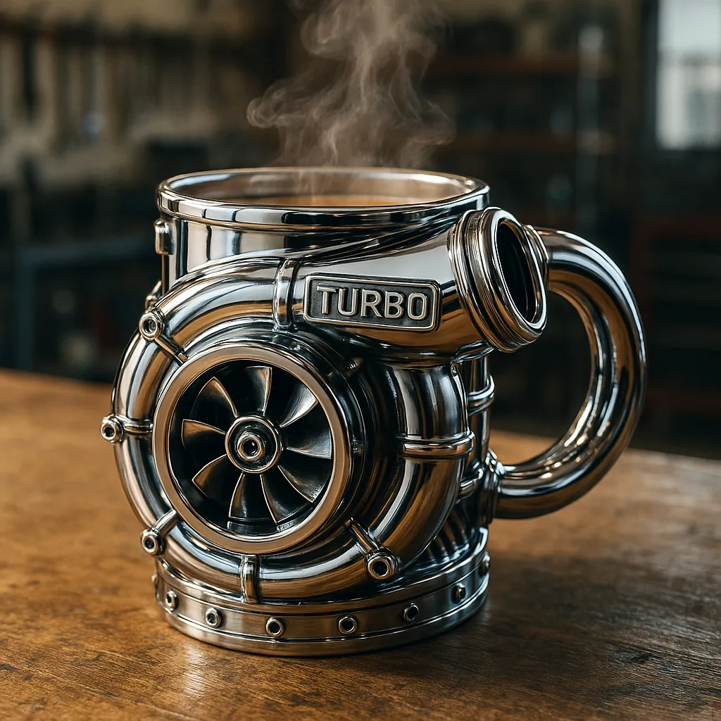 3D Turbocharger Mug - Show your speed and passion