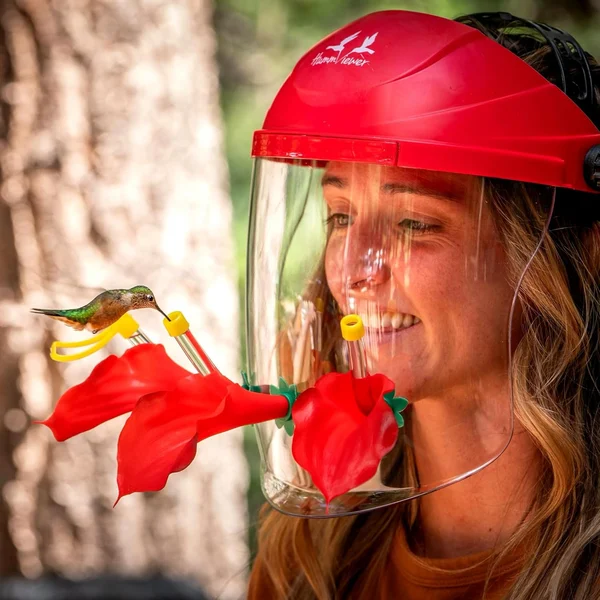 🔥Hot Sale🔥Portable head mounted outdoor bird feeder