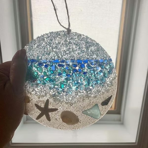 🌲Full Set 4 Pcs Christmas Tree Beach Ornament