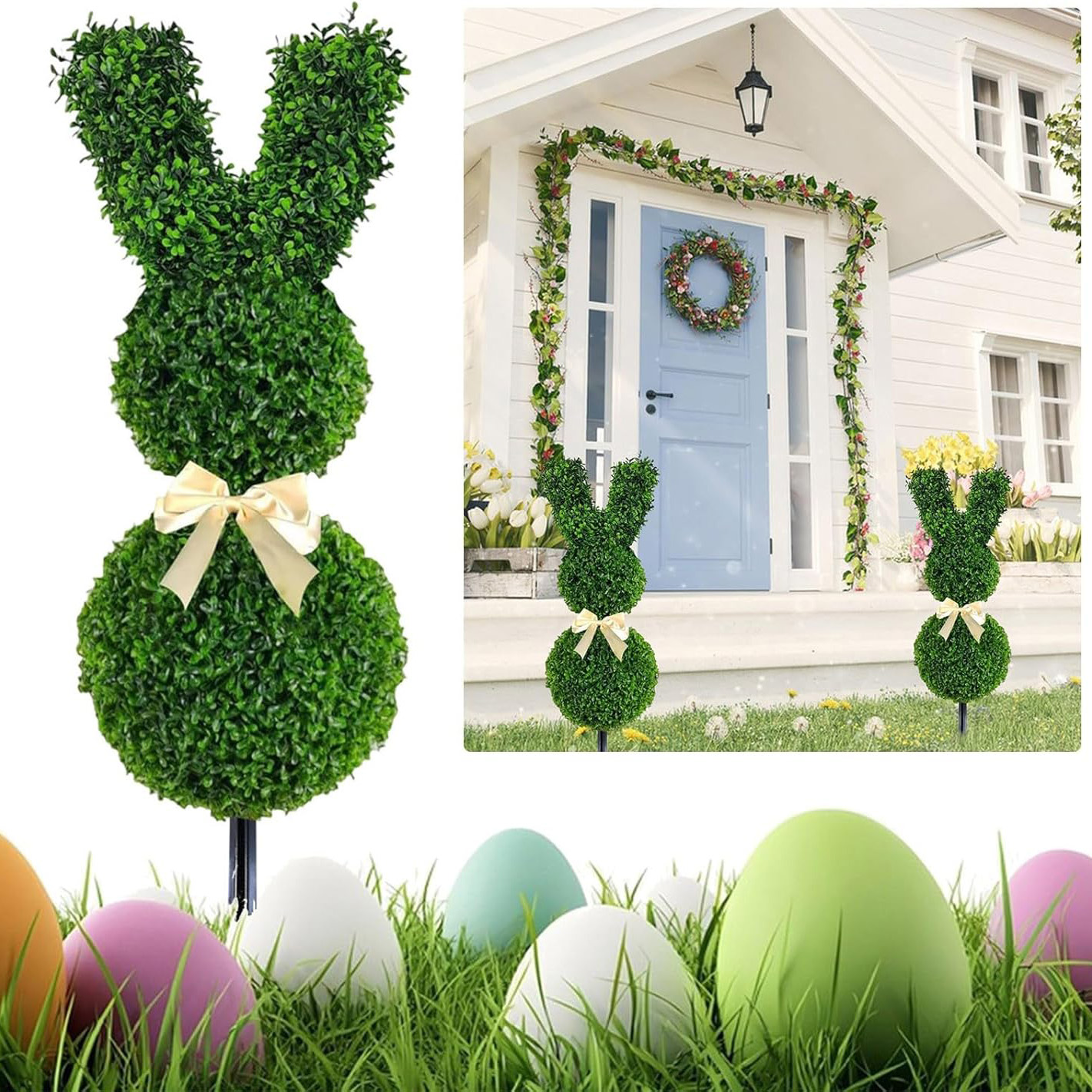 🔥Easter Hot Sale 49% OFF🌳🐇Artisan-Crafted Bunny Topiary Trees💥