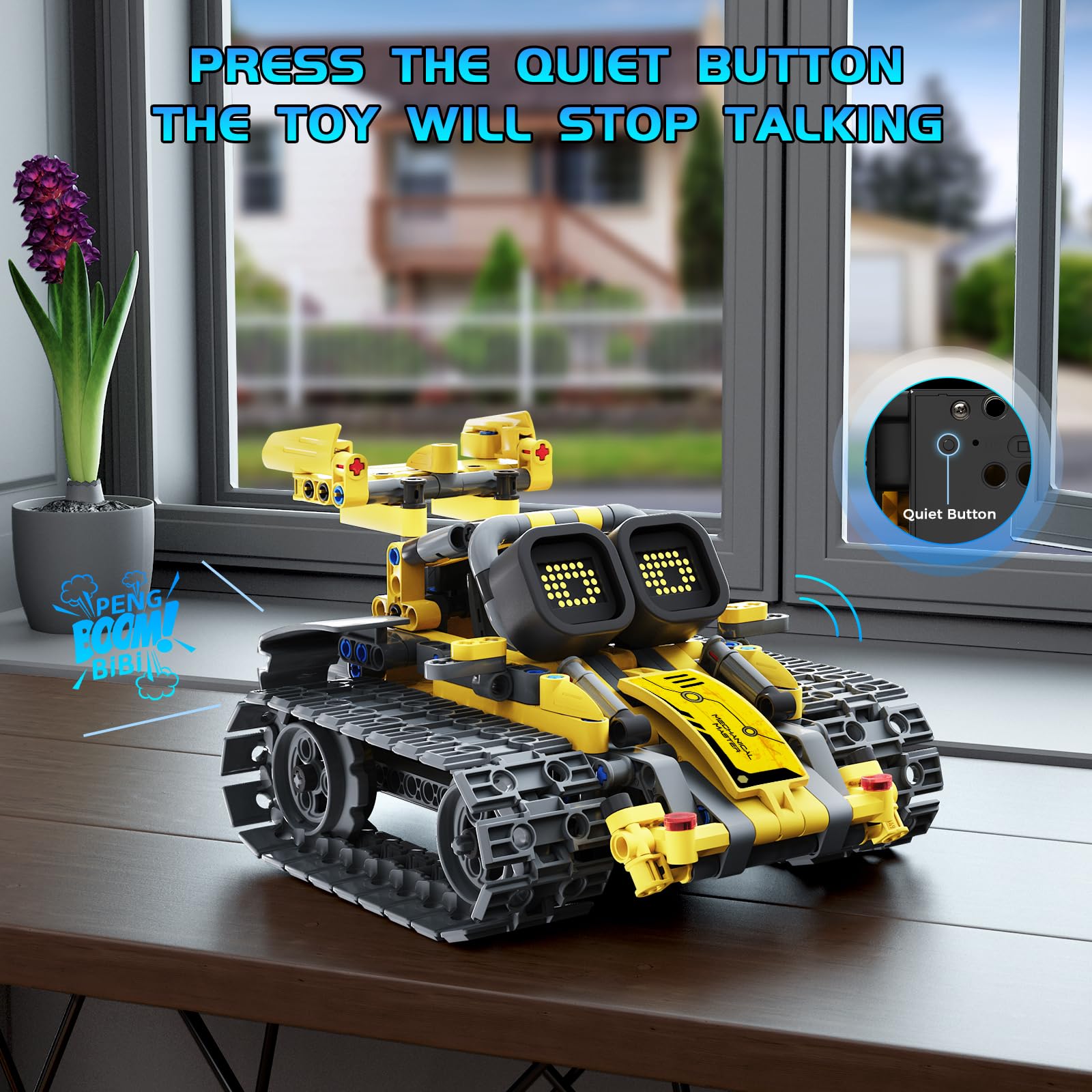 3-In-1 Robot Building Block Set Toy