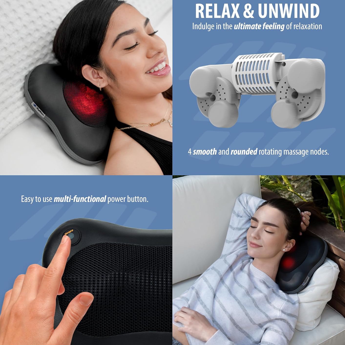 Neck Massager For Pain Relief Deep Tissue