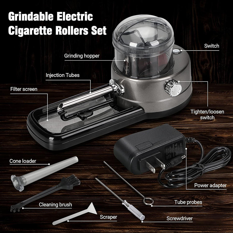 Portable Electric Cigarette Rolling Machine
