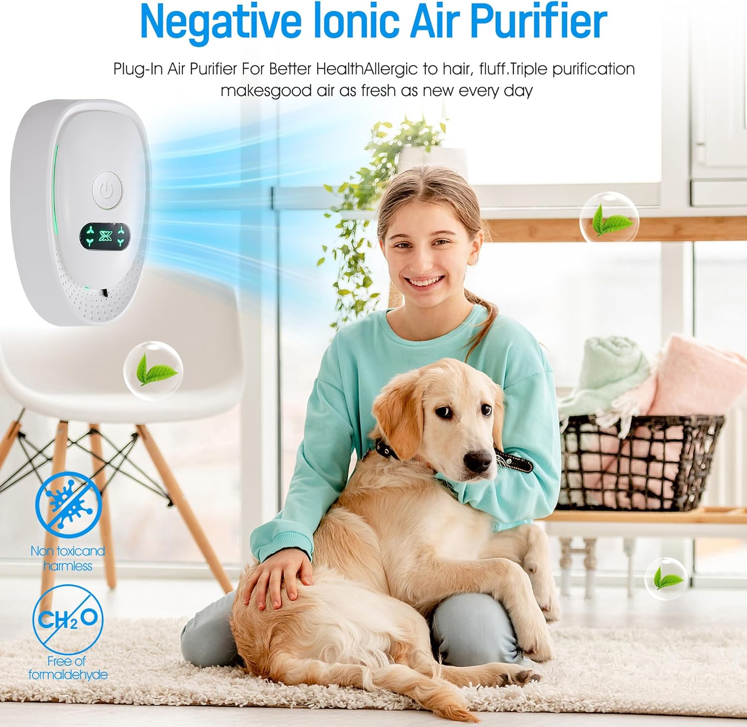 Plug-In Air Purifier that Kills Mold Spores