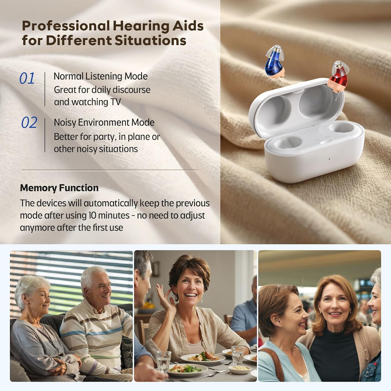 🦻🏻Rechargeable micro Hearing Aids