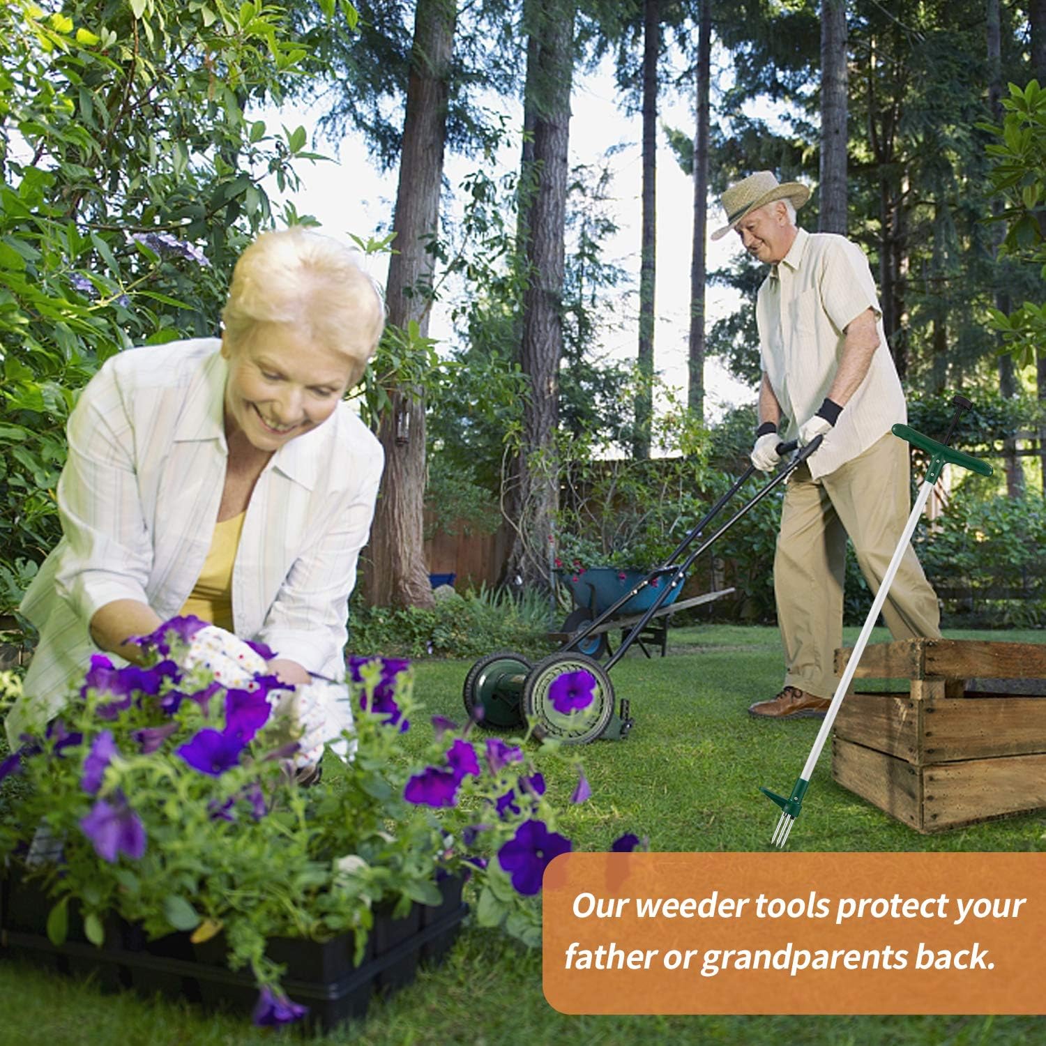 Weed Puller  Stand Up Weeder Hand Tool