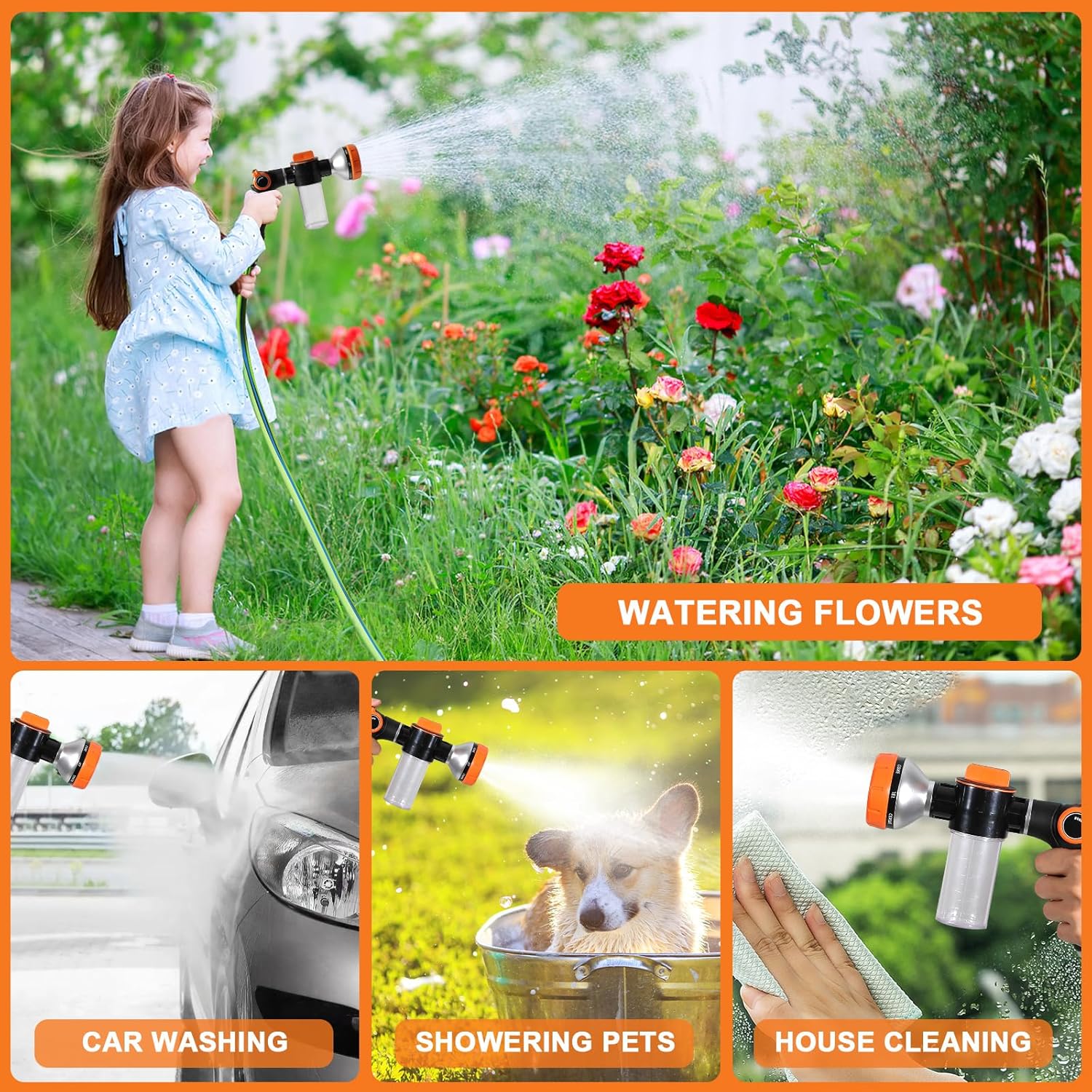 🐕High Pressure pup jet dog wash Garden carwash