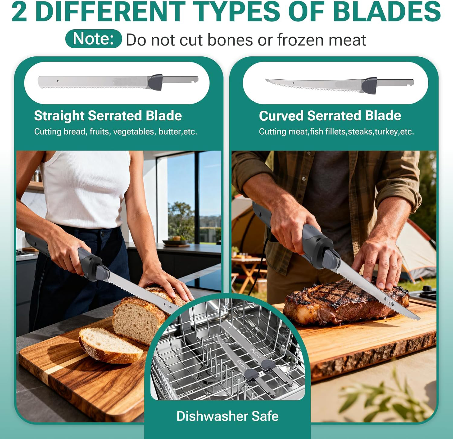 🔥Thanksgiving Special 49% OFF - Rechargeable Cordless Electric Knife