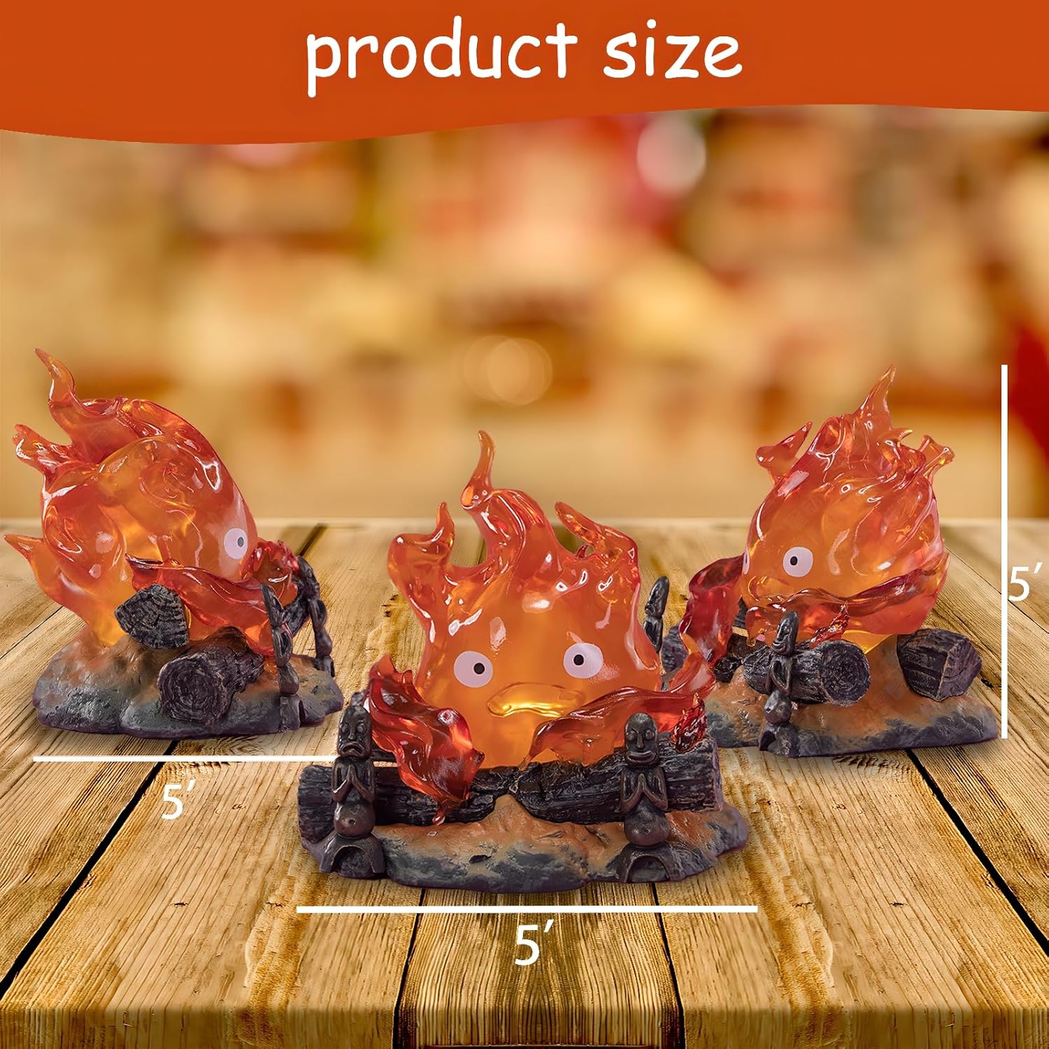 🔥The Flame Of The Heart-Calcifer Night Light