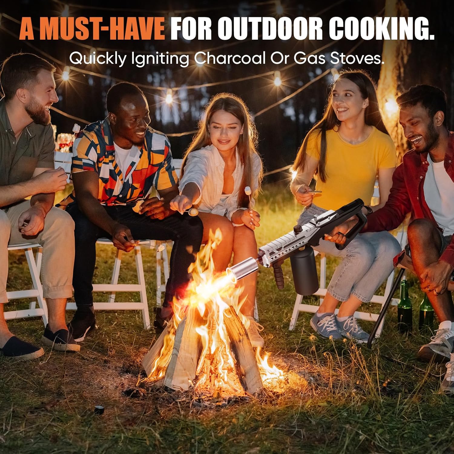 Powerful Cooking Propane Torch Head