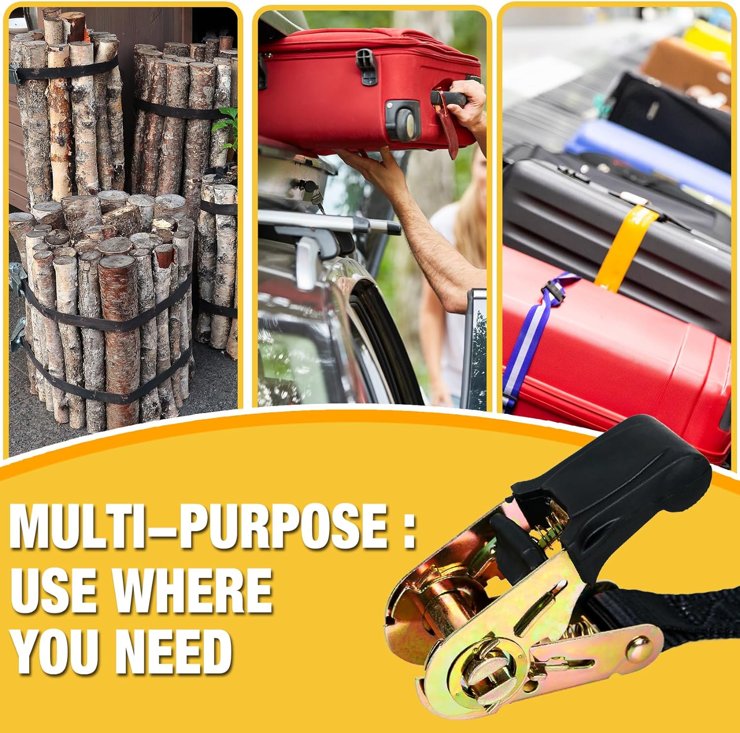 🔥Hot Sale-Auto Ratchet Strap