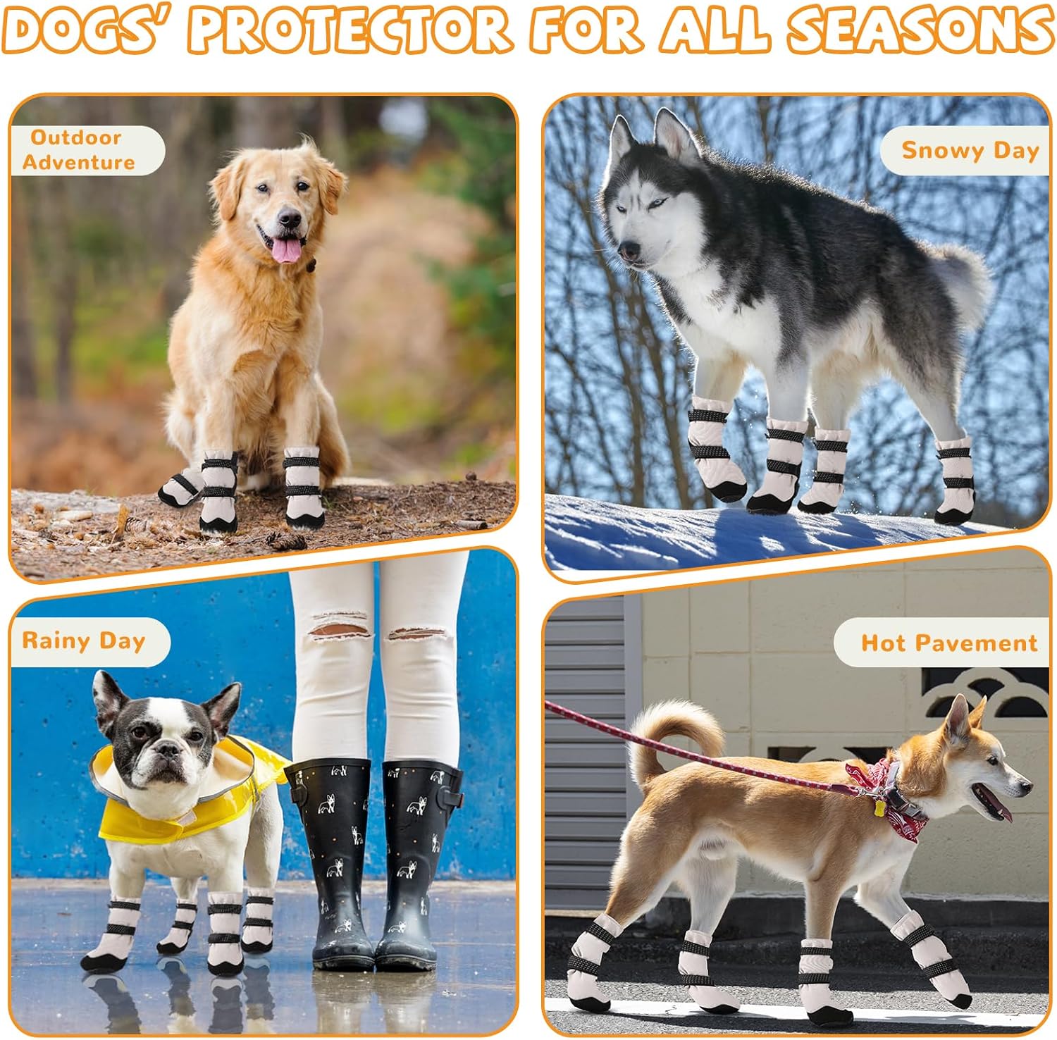 ❄️Dog Snow Boots Winter