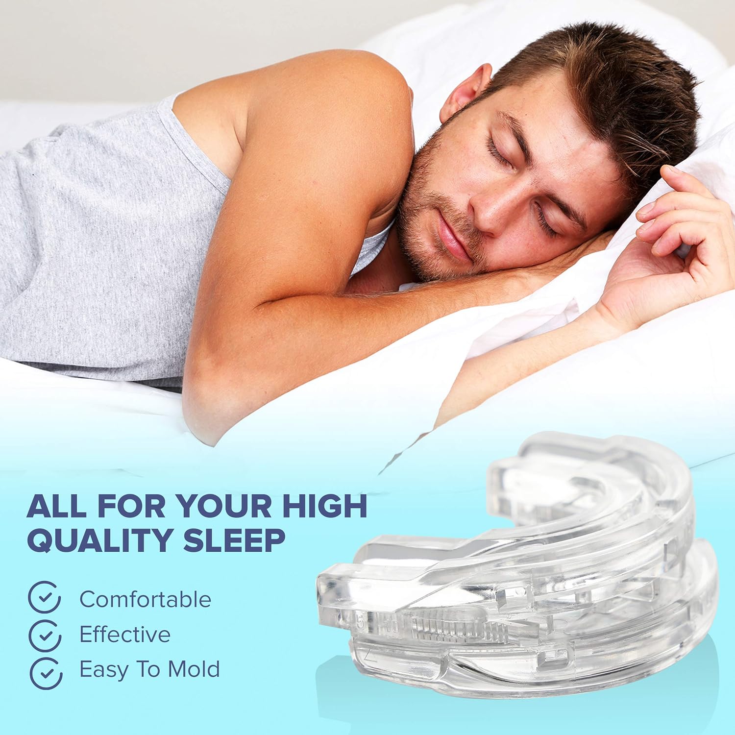 Mouthpiece - Reverse Sleep Apnea & Improve Your Sleep