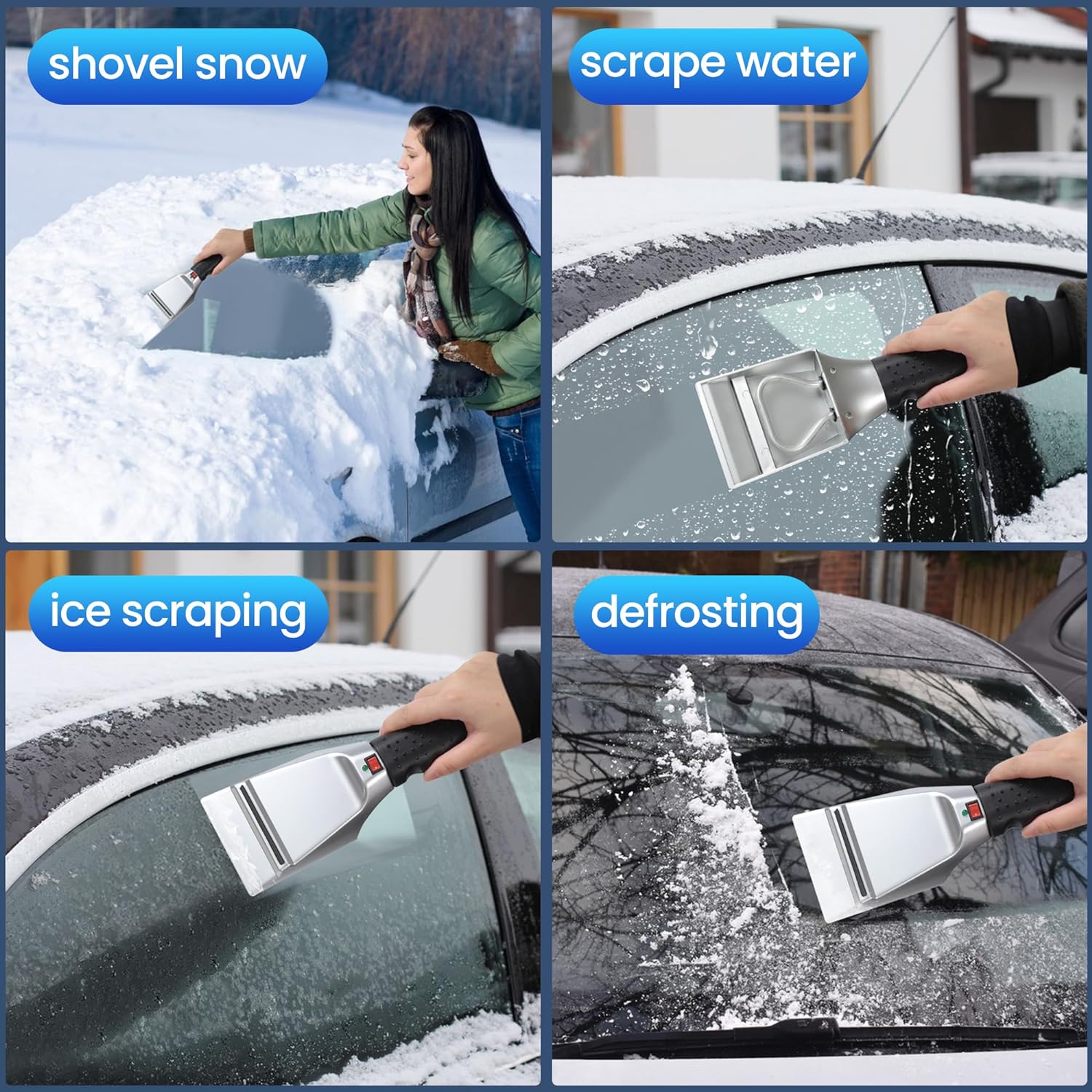 Car Heating Snow Removal Shovel